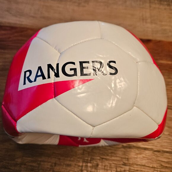 NEW Castore Soccer Ball - Rangers Football Club - Size 5 - Red & White - Picture 5 of 6